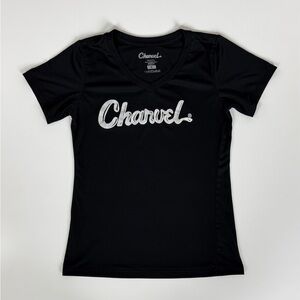 Charvel Women's Black V-Neck